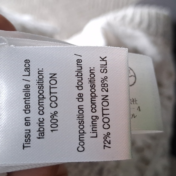 SEE BY CHLOE Women’s Lace Pullover Sweater Milk Color Size Medium - Picture 13 of 13